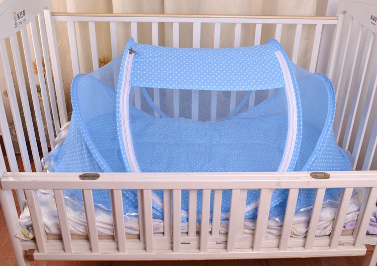 Foldable Baby Bed Net With Pillow Net 2pieces Set - Image 2