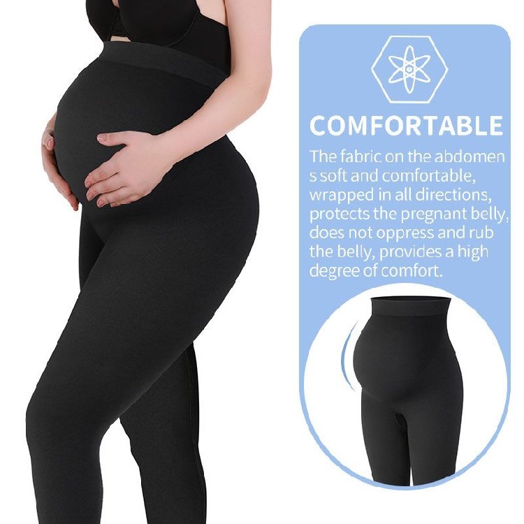Maternity Leggings High Waist Pants Women Pregnancy Clothes - Image 5