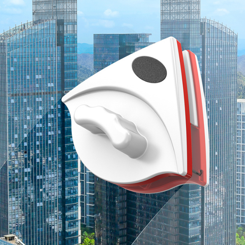 Wipe Glass Artifact Double-layer Strong Magnetic Glass Wiper Cleaning Tool