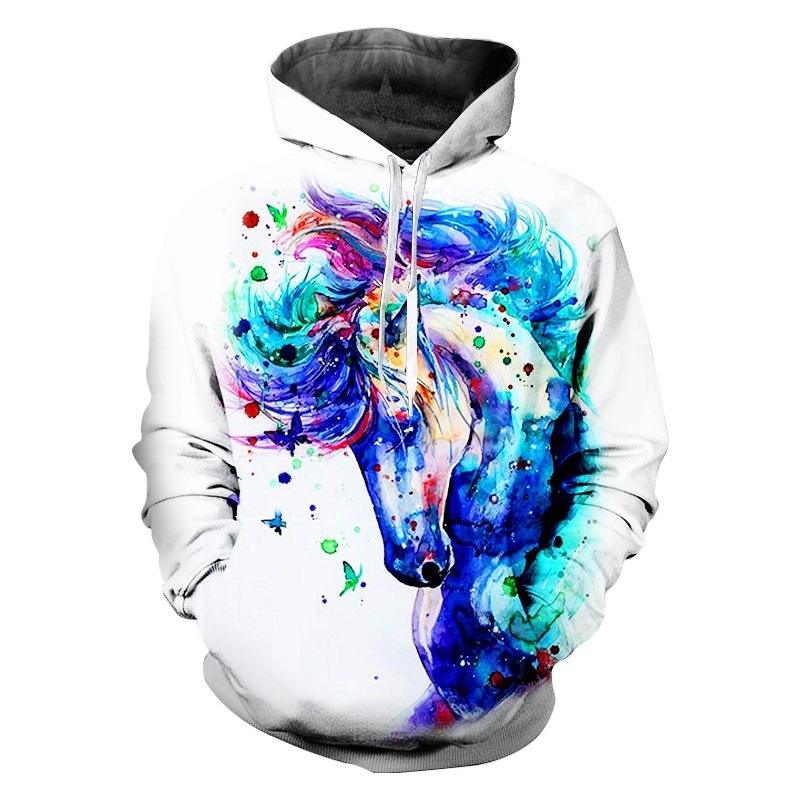 3D Digital Printing Long-Sleeved Sports Sweatshirt - Image 6