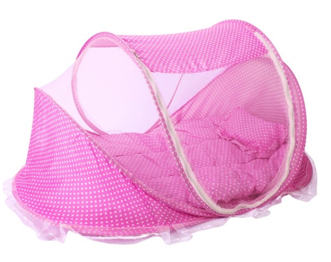Foldable Baby Bed Net With Pillow Net 2pieces Set - Image 4