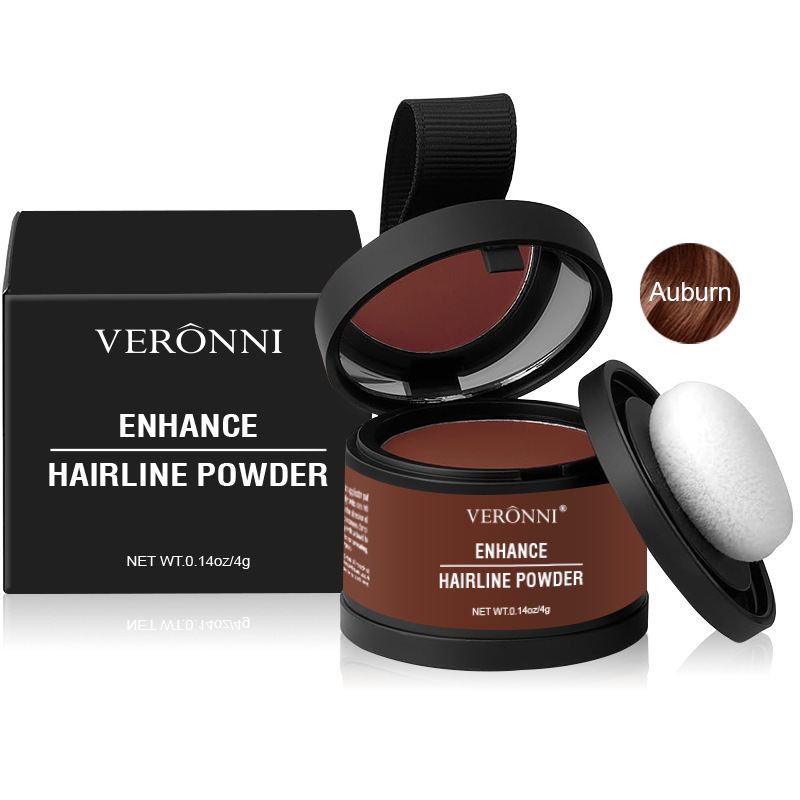 14 Color Hair Line Powder Black Root Up Natural Instant Waterproof Hairline Shadow Concealer Coverage Paint Repair Fill In Hair - Image 2